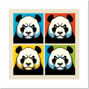 Pop Sneer Panda - Funny Panda Art Posters and Art